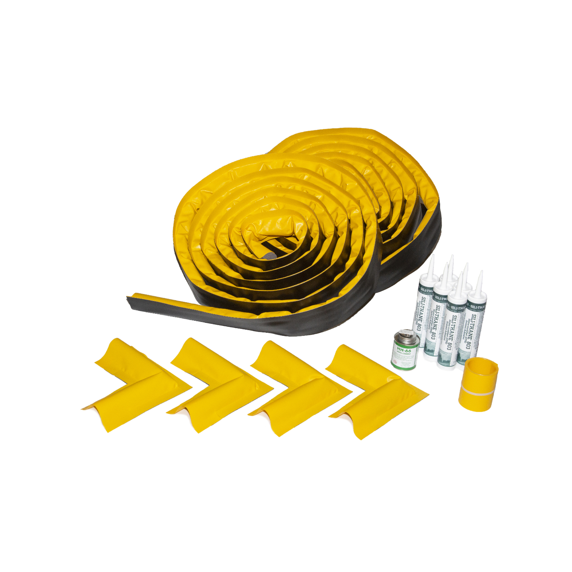 Justrite Make-A-Berm Custom Spill Containment Kit — 1.5in. High x 50ft. Long, PVC Coated Fabric, Model# 28464